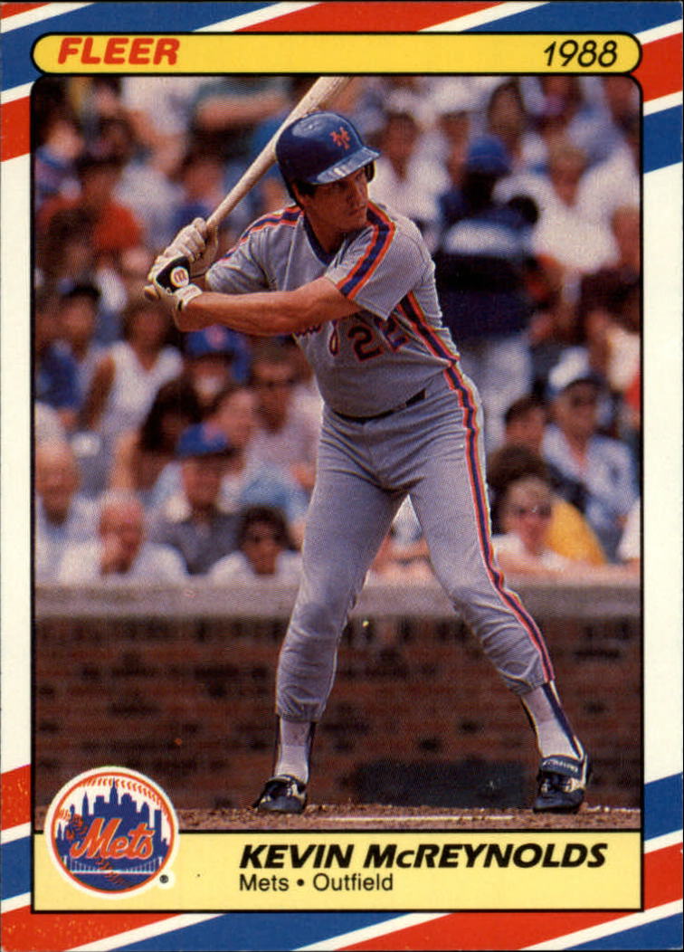 1988 Fleer Superstars Baseball Cards   024      Kevin McReynolds